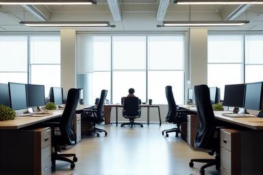 Modern office space of Samyak Digital Media in Mumbai